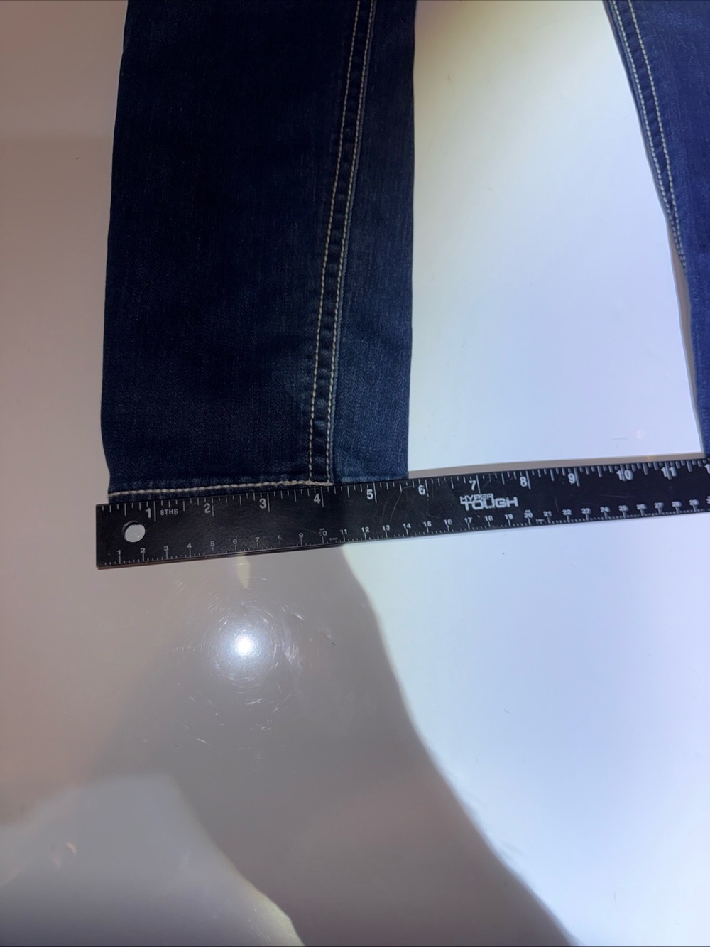 Womens Express Low Rise Jeans Size 12R Blue Jeans Denim - Picture 7 of 16